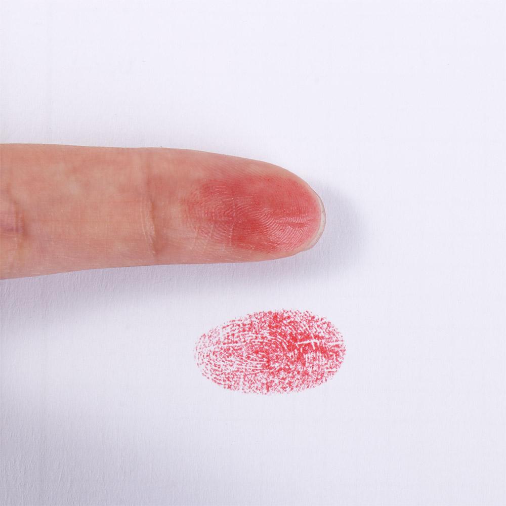 Red Blue Black Thumbprint Ink Pad Quick-drying Signing Inkpad Mini Fingerprint Ink Pad Business