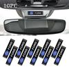 KLYE5 3D Logo Epoxy Resin Short Car Stickers Body Decor Decal Car Accessory For Ford Focus ST Mk2 Fiesta 2 Mustang Party Kuga Mk7 Edge