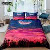 Landscape Starry Sky Duvet Cover Microfiber 3D Print Galaxy King Queen Bedding Set For Kids Teen Boys Girls Gift Bedroom Decor