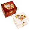Multifunction Homes Decors Music Box With Rotating Jewelry Designs Attractive Decorative for Creating Romance Atmospheres