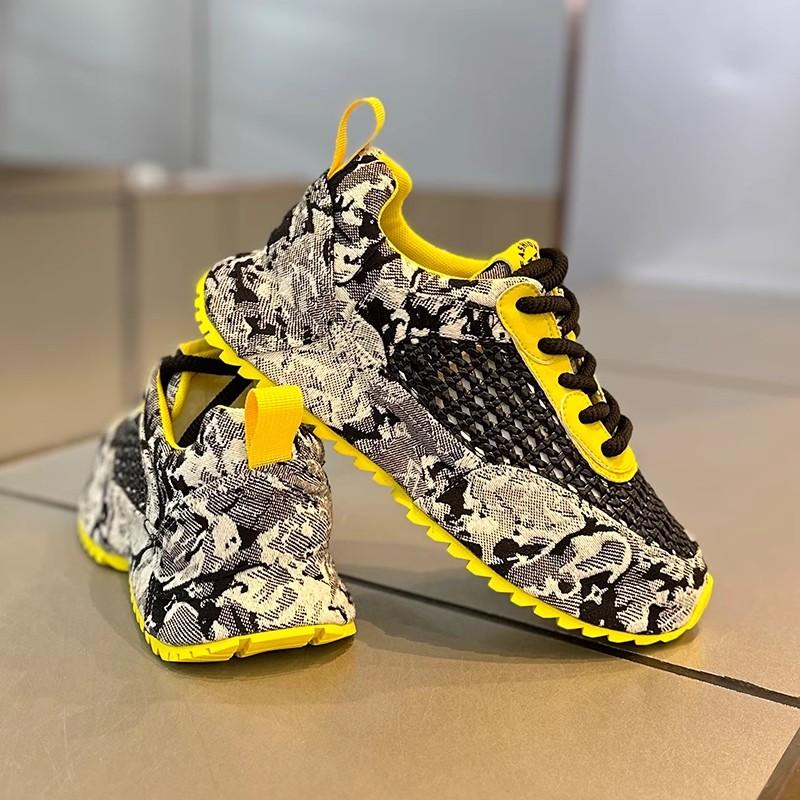 New autumn mesh breathable Parra shoes casual sports running dad trendy shoes
