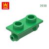 322 Stück/Los 3938 1x2 Scharnier Premier Platte Bausteine Moc Technische Komponenten Funktioniert Mit featuring Steine DO-IT-