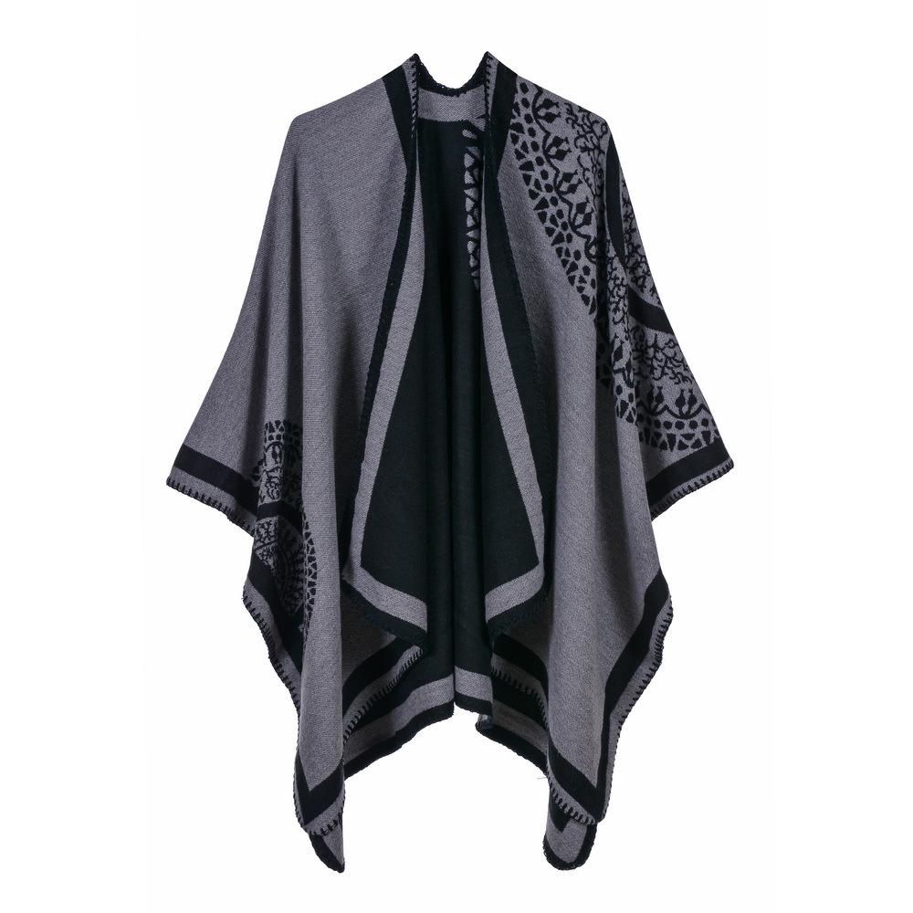 Women's Classic British Style Imitation Cashmere Scarf & Shawl