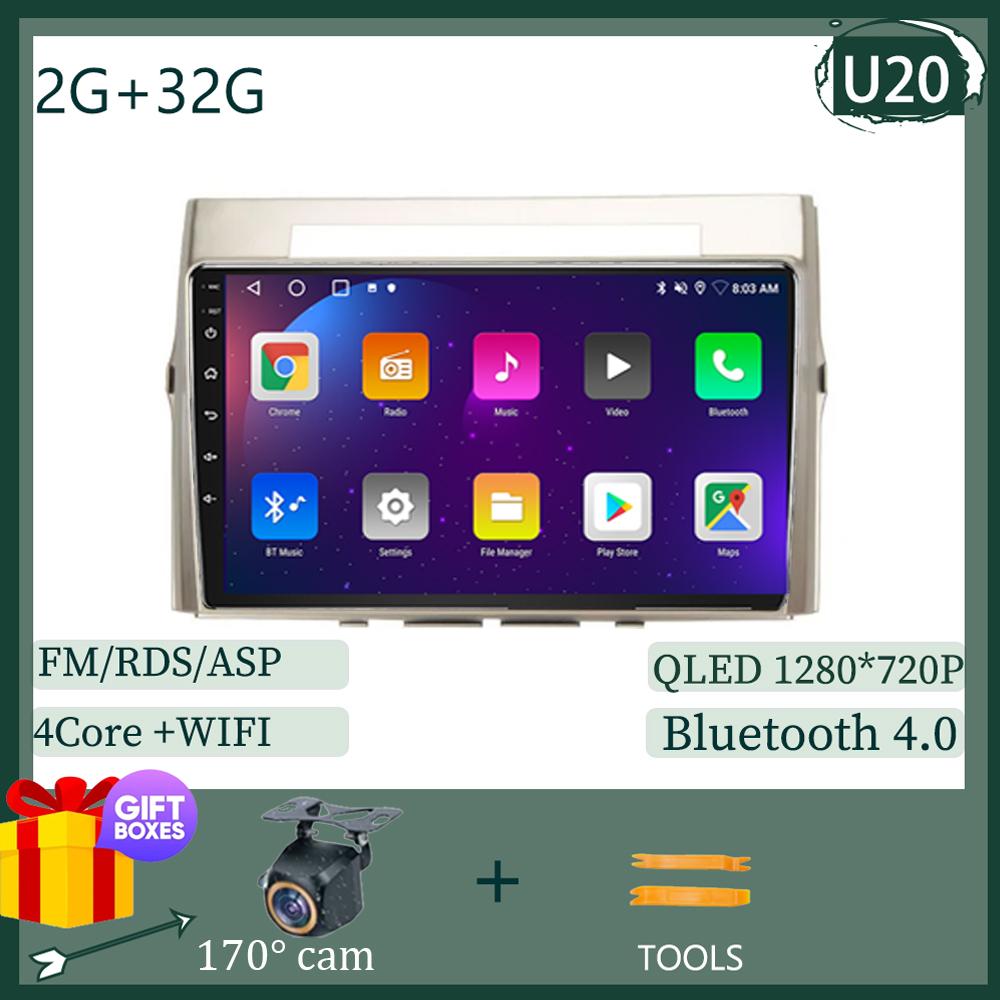 

Auto Radio Carplay NO 2DIN Android 13 For Toyota corolla verso 2004-2009 Car Radio Multimedia Screen Player Navigation Stereo