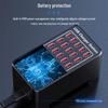 150W Multi-Port USB Charger, 1A/2A, with 10, 15, 20, and 30-Port Fast Charging