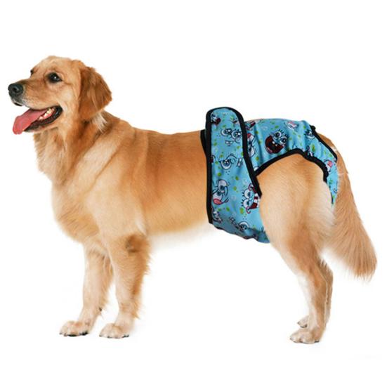 Cute Female Dog Cartoon Diaper Washable Sanitary Physiological Pants Underwear