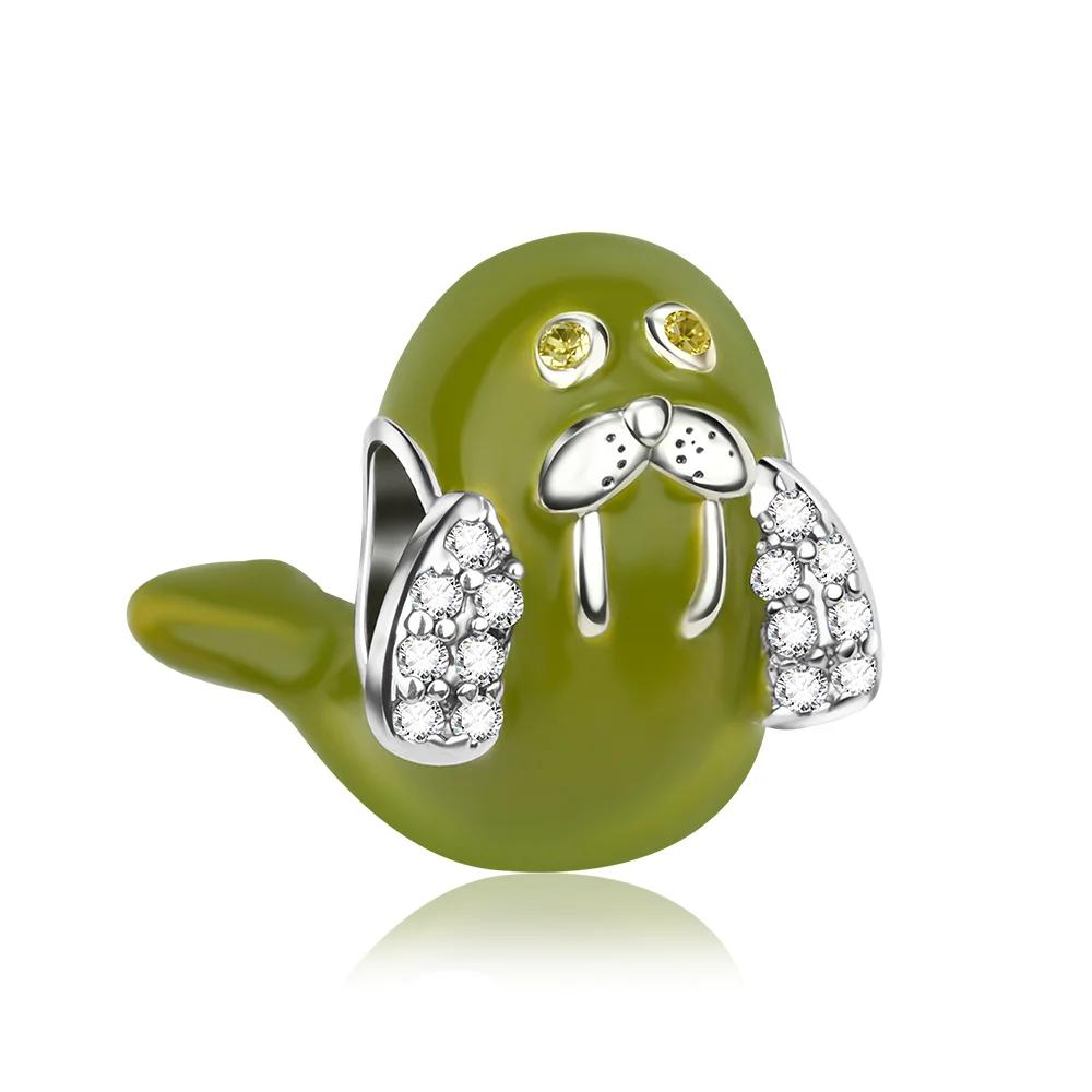 Original Copper Animal Charms Butterfly Safety Chain Beads Pendants Fit Bracelet Necklace Diy Fine Jewelry Gift