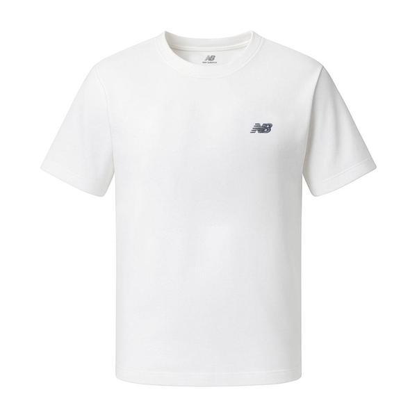 New Balance ShorT Sleeve T shirT whiTe mT41509 wT