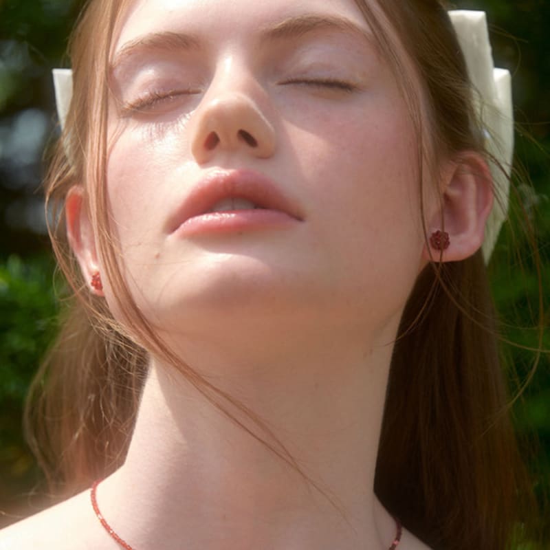 LOVE ME MONSTER Deep Flower Necklace (L242MNK100)