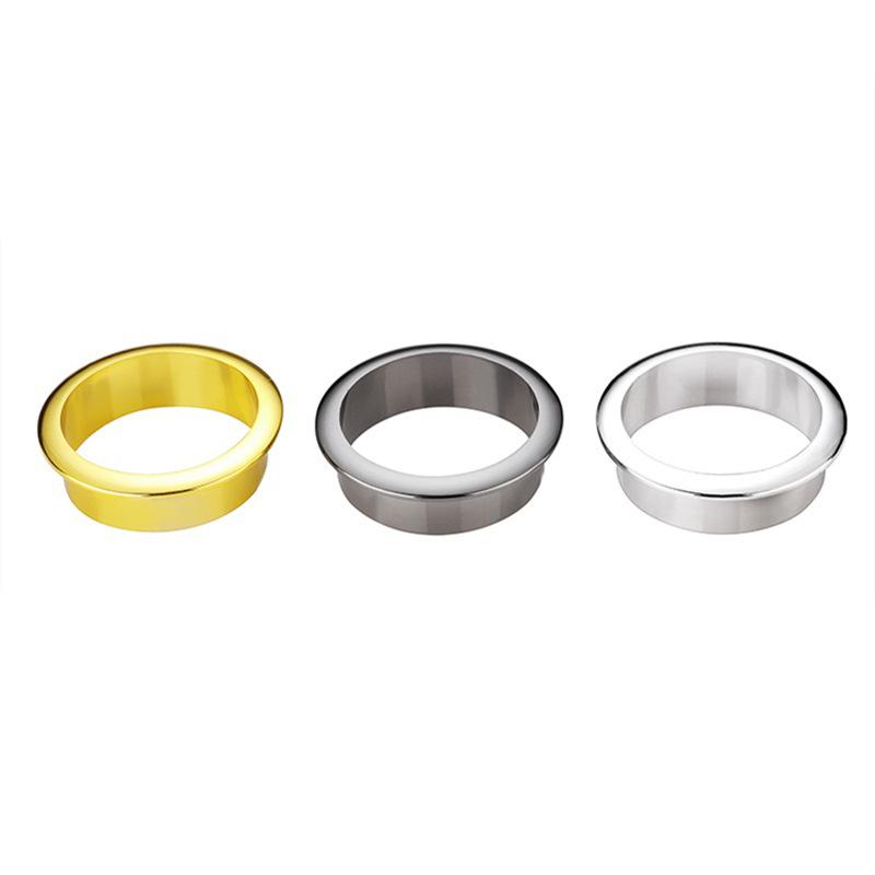 Round ABS Cable Grommet Cover for Desk, Plastic Routing Hole Covers In 18/25/30/40/45/55mm Sizes