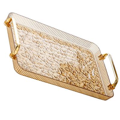 Haushalts-Wasserbecher-Tablett Barce Pub Plastik Servierteller für Obst Gebäck Snacks Tee Kleine Teller Abendessen Dessert Salat