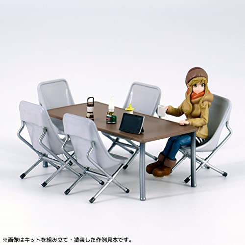 Kaiyodo ARTPLA Yurucamp Camp Set (Unpainted, Unassembled Plastic Model Kit) AP002