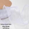 4cm Gold Edge Fishtail Yarn Ribbon for Floral Bouquets, Cake Decorations, Gift Bows, and DIY Projects.