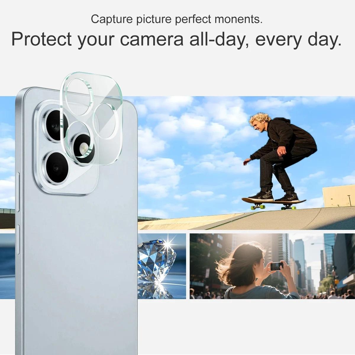 9H HD Transparent Camera Protect Cover for Vivo X300s Pro Ultra Clear Anti-scratch Lens Screen Tempered Glass Film Full Back Cap 1pcs чистый