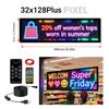 Bluetooth-Controlled LED Flexible Car Display Screen with USB for DIY Advertising