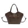 Simple texture lychee pattern portable wing bag autumn new hand bag shoulder messenger bag