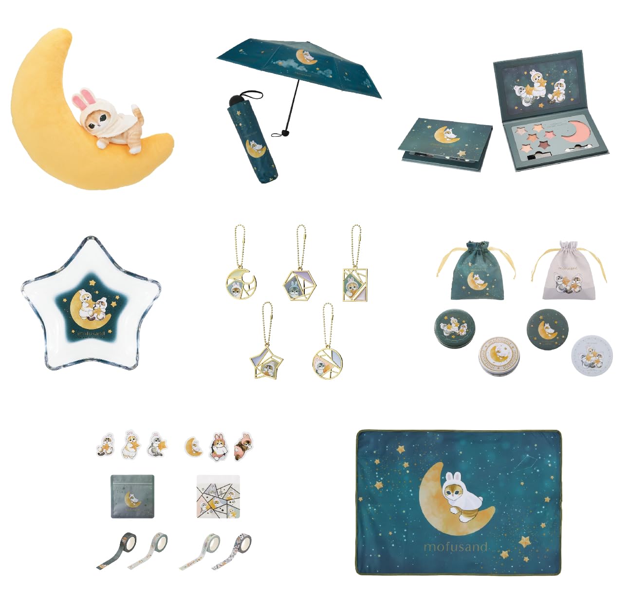 

Ichiban Kuji Mofu Sand Star Prize A to Prize G 21 types last one prize Total 22 pieces set Full complete Not sold in 1 lot Promotional items and