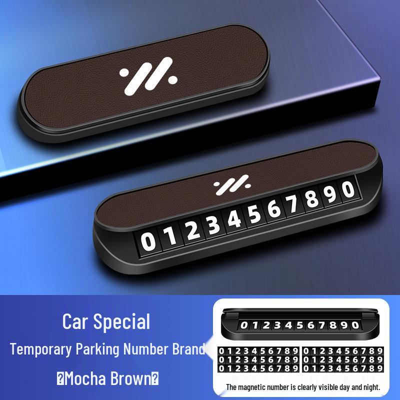 Zhiji LS Series Concealed Temporary Parking Number Plate