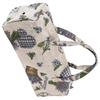 Fabric Knitting Needles Storage Bag Woven Design Flower Yarn Storage Organizer Sewing Accessories Organizer Household Storage