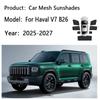 Sun Shades For Haval V7 B26 2025 2026 2027 Sunshades Windshield Heat Insulation Curtains Privacy Windows Visors Car Accessories