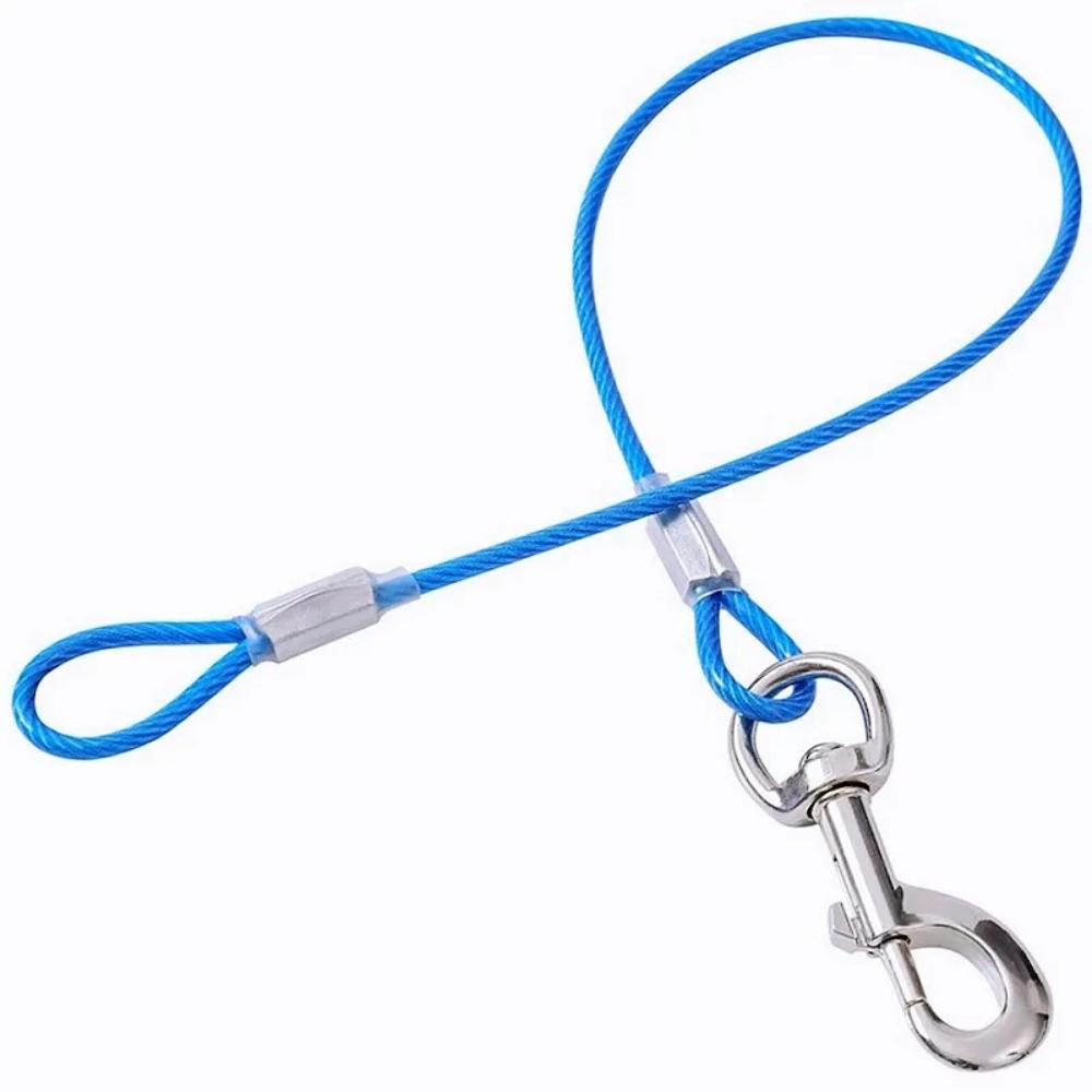 Dog Leash Extend Rope Dogs Leashes Chew Proof Extend Leash for Dog Walking Stainless Steel Dogs Chain Traction Rope Pet Chain