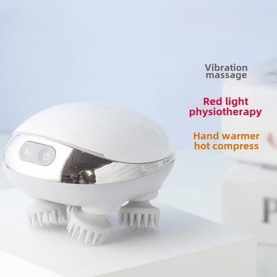 Kopfmassagegerät, elektrisches Handtherapie-Artefakt, Aufladen, multifunktionales Kopfhautmassagegerät, Meridianbürste zum Entstopfen