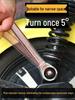 Quick Ratchet Double End Wrench Set 13mm – Full Auto Repair Tool with 10 Wrench Sizes