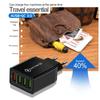 35W QC3.0 Quick Charger 4 USB Charger For IPhone 11 Samsung S9 Huawei Xiaomi QC3.0 EU US UK Fast Wall Mobile Phone Charger