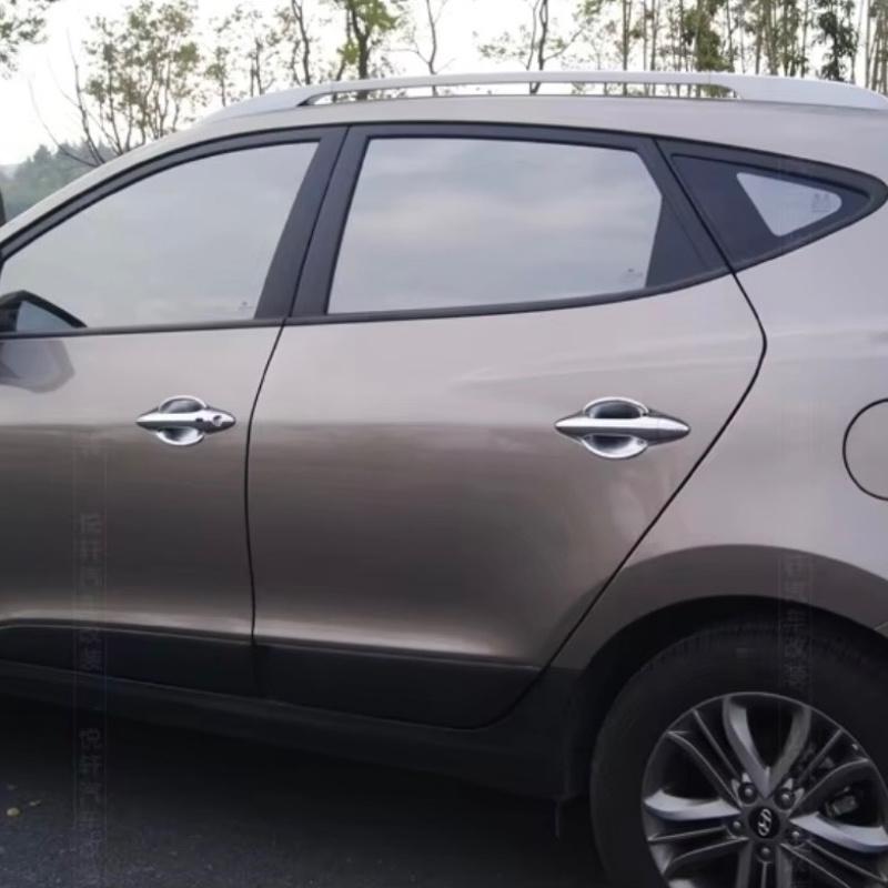 8 Stück Für Hyundai IX35 Tucson 2009 2010 2011 2012 2013 2014 Neue Chrom-Türgriffabdeckung Zierleisten für Auto mit Smart-Key-Löchern
