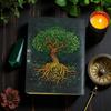 Tree of Life Leather Grimoire:  Book of Shadows