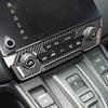 For Honda CR-V 2017- Steel Carbon Fiber Console AC Button Control Frame Trim