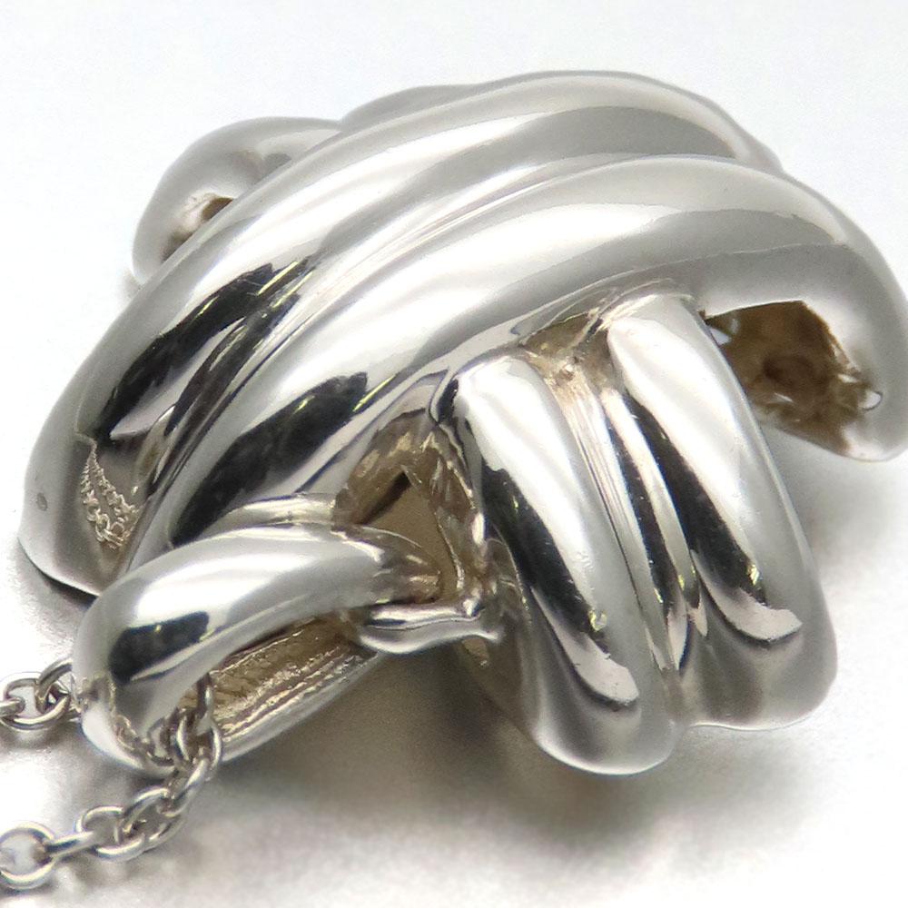 Used TIFFANY&Co. Necklace Signature cross Silver925 3.8g Silver Accessories