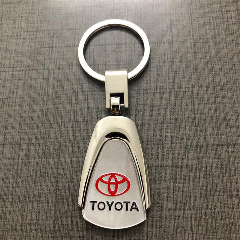 

Metal Luxury Car Logo Keychain For Toyota Chr Rav4 Yaris Prius Avensis Corolla Camry Land Cruiser Hilux Highlander Accessories