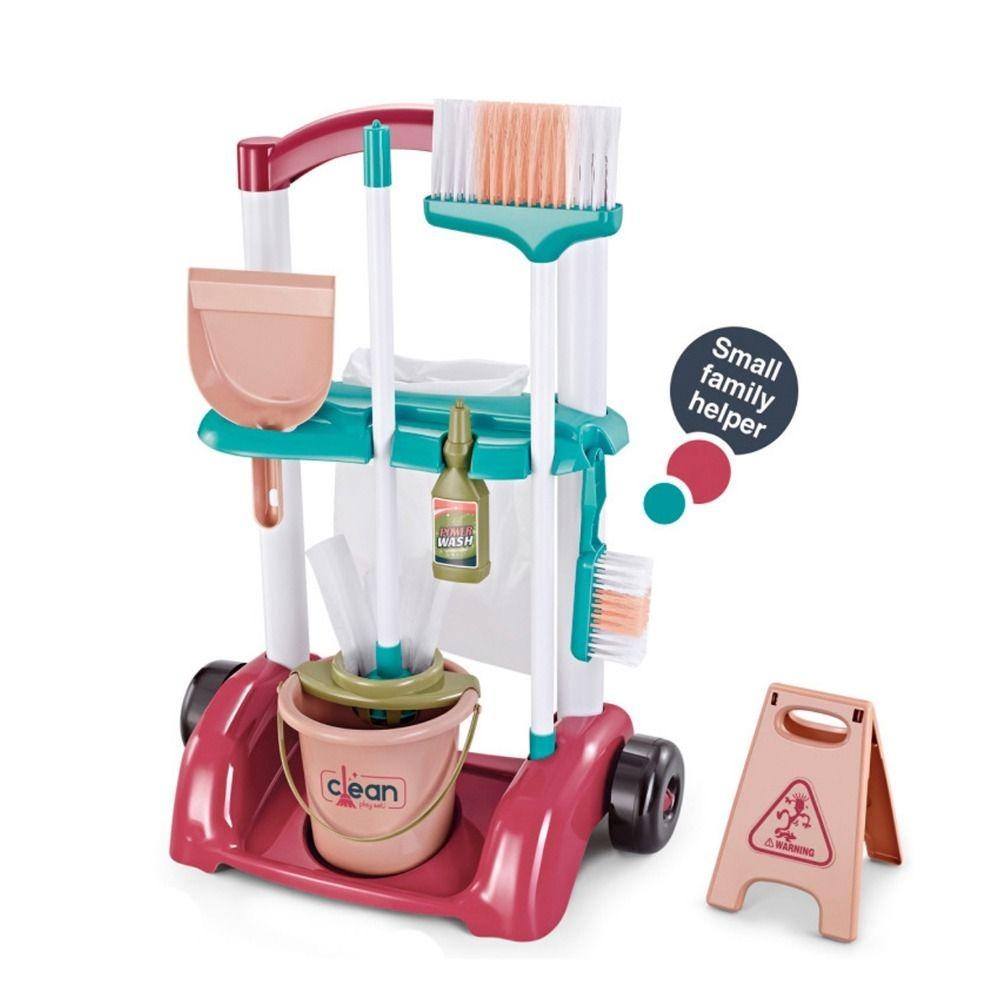 5/8/18/23PCS Plastic Kids Cleaning Toy Set Multicolor Housekeeping Tool Set Gift