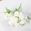 1/3Pcs Artificial Flowers Silk Bridal Bouquet Festival Vase Home Room Decor Yard Garden Fake Plants Wedding Table Diy Gifts Prop