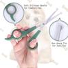 Stainless Steel Scissors Professional Dogs Hair Scissor  with Round Tip Pets Cat Dog Durable Safety Hair Dog Grooming Accessorie