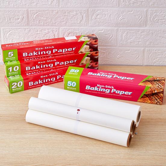 1 Box of Food-Grade Silicone Baking Paper Oil Absorbent Mess-Free Baking Solution Non-stick Kitchen Essential Baking Paper