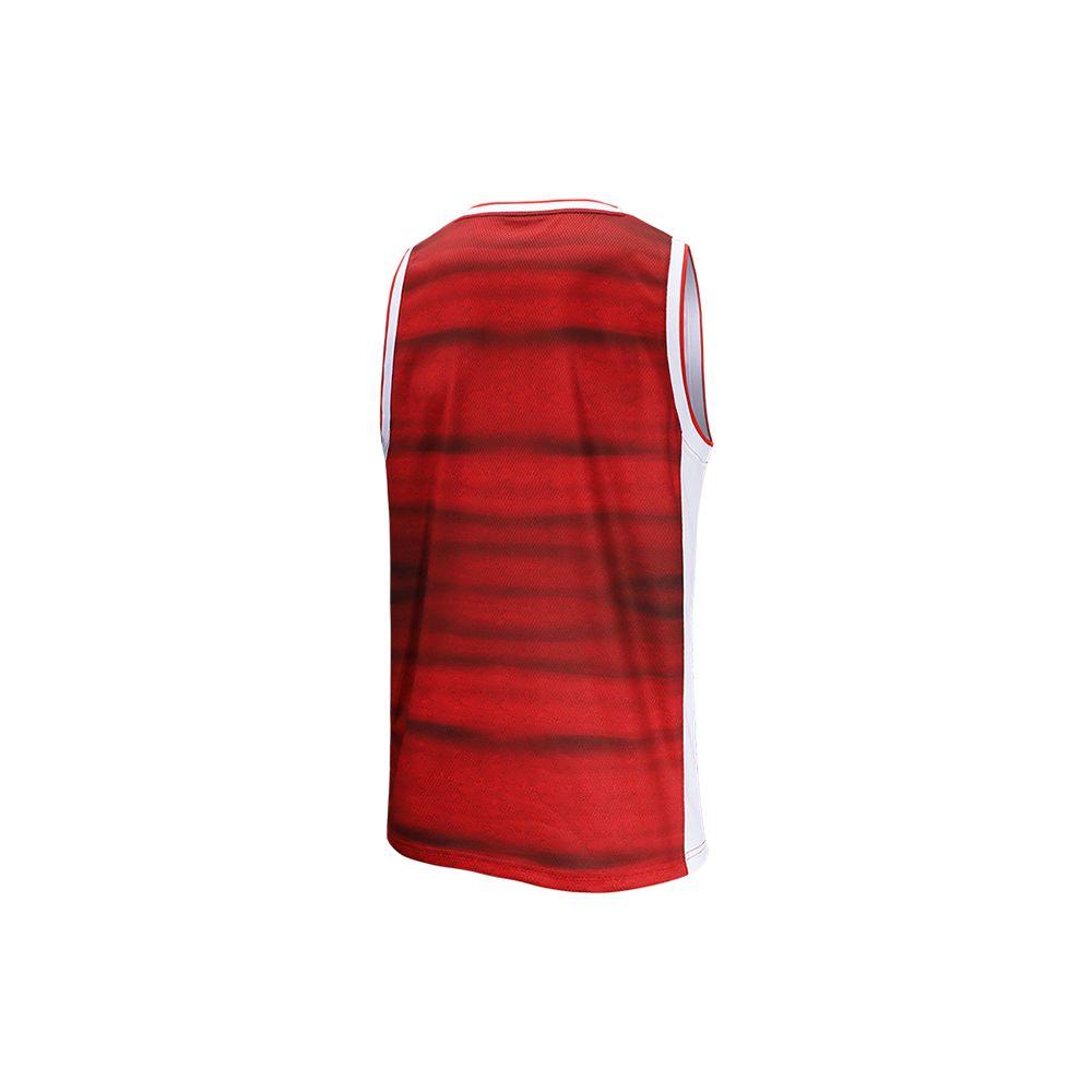 Under Armour Color Block Logo Print Knit Basketball Vest Men tops Red 22500103-600