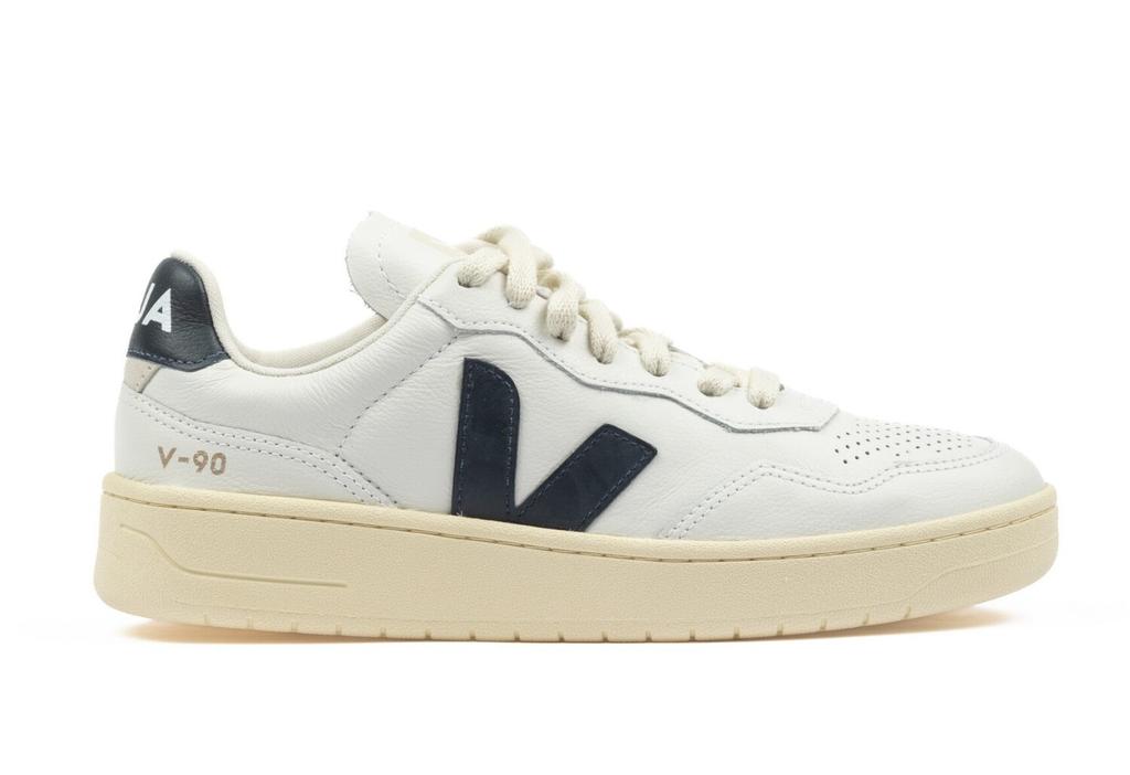 Кроссовки Veja V-90 кожаные белые Vd2003656-extrawhitenautico