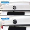 Car Front Grille Badge Cover Rear Trunk Lid Steering Wheel Sticker For Morris Garages MG ZS 5 7 6 Cyberster MG4 EV ES5 HS ONE GT