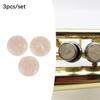 3Pcs Trumpet Valve Finger Button Top Cap Repairing Replacements For Trumpeters Buttons Snap Piston Buckle Brass Instrument