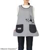 Saint Ladies Moomin Free Size Apron, Gray, ST-IM0063, (M-L)