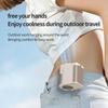 Portable USB-Charging Waist Fan with Umbrella Clip and Multifunctional Design