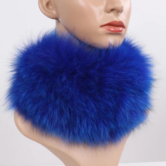 Nowy Szalik z Prawdziwego Futra Lisiego Opaski Futrzane Kobiety Zima Szaliki z Futra Lisiego Luksusowy Ocieplacz na Szyję Dobra Elastyczność Naturalne Futrzane Mufki