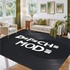 Depeche Mode Design Crystal Velvet Rug Soft Decorative Mat for Bedroom Entrance