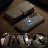2 In 1 Detachable Magnetic Cards Solt Leather Case For Samsung S25 S26 Ultra S24 Plus FE Edge Wallet Card Pocket Cover