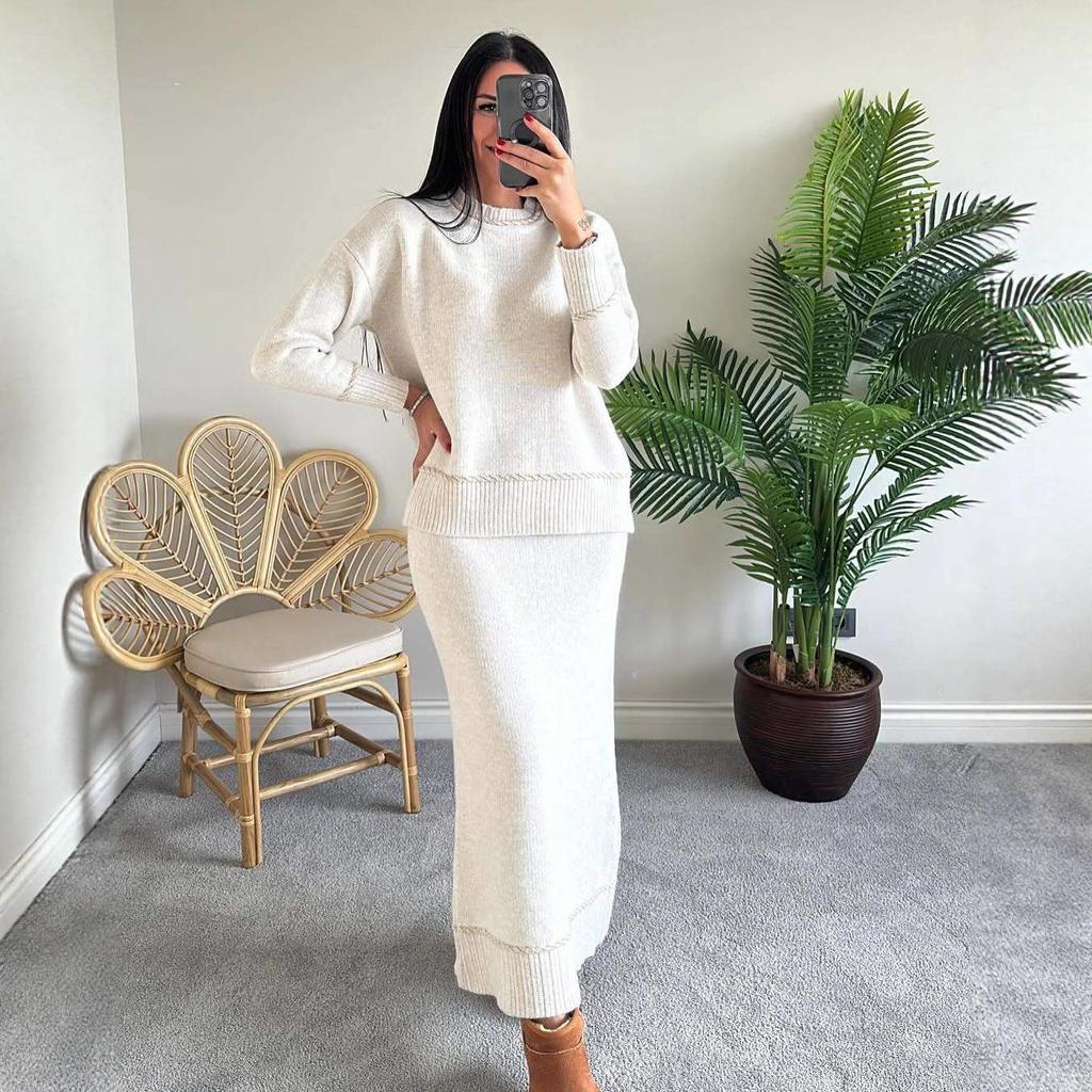 2025 Autumn European & American Women's Trendy Casual Long Sleeve Sweater