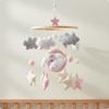 Felt Swan Mobile Handmade Crib Soothing Hanging Ornament for Infants, Newborns