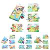 Baby Ocean Forest Flying Animal Tail Cloth Book Early Education Toy With Rustling Paper