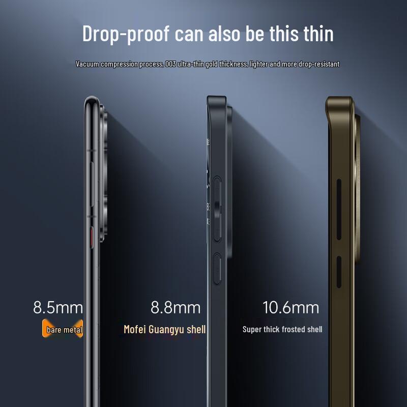 Mofei Frosted Full-Wrap Shockproof Phone Case for Huawei